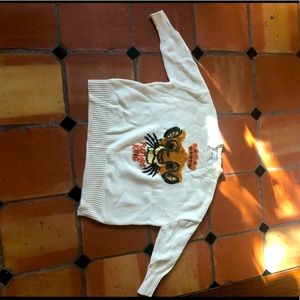 ZARA Oversized Lion Sweater